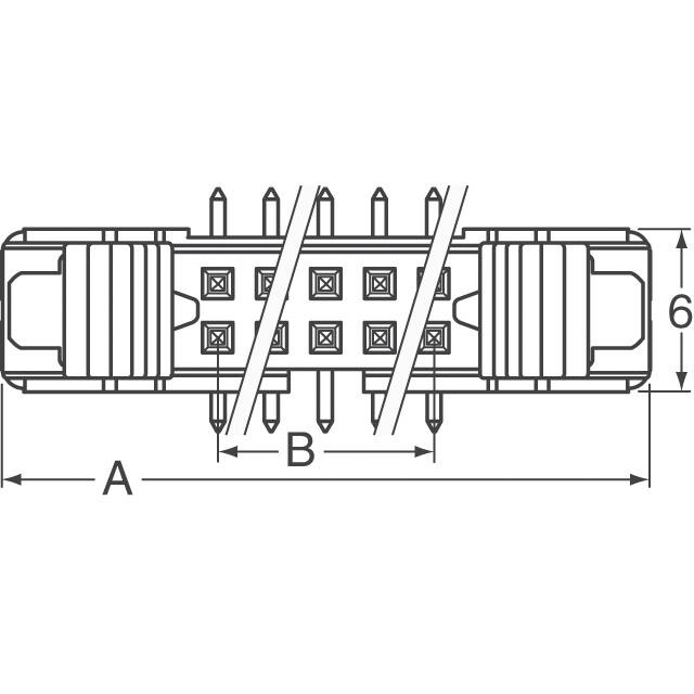 10078995-G02-12ULF Amphenol ICC (FCI)  Embases à broches mâles